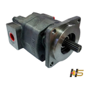 Bomba hidráulica Principal Retroescavadeira CASE 580L - 15 Estrias