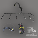 Chicote Do Motor Man Tgl Tgm, Tgs, Tgx 51254136386