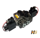 Comando Hidráulico Monobloco 50 lpm – 1 vias, acionamento ELÉTRICO DC 12V