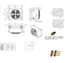 Trocador de Calor Hidráulico até 200 LPM 1.1/4 BSP - DC 24V, Com Sensor de Temperatura. - 67571200400